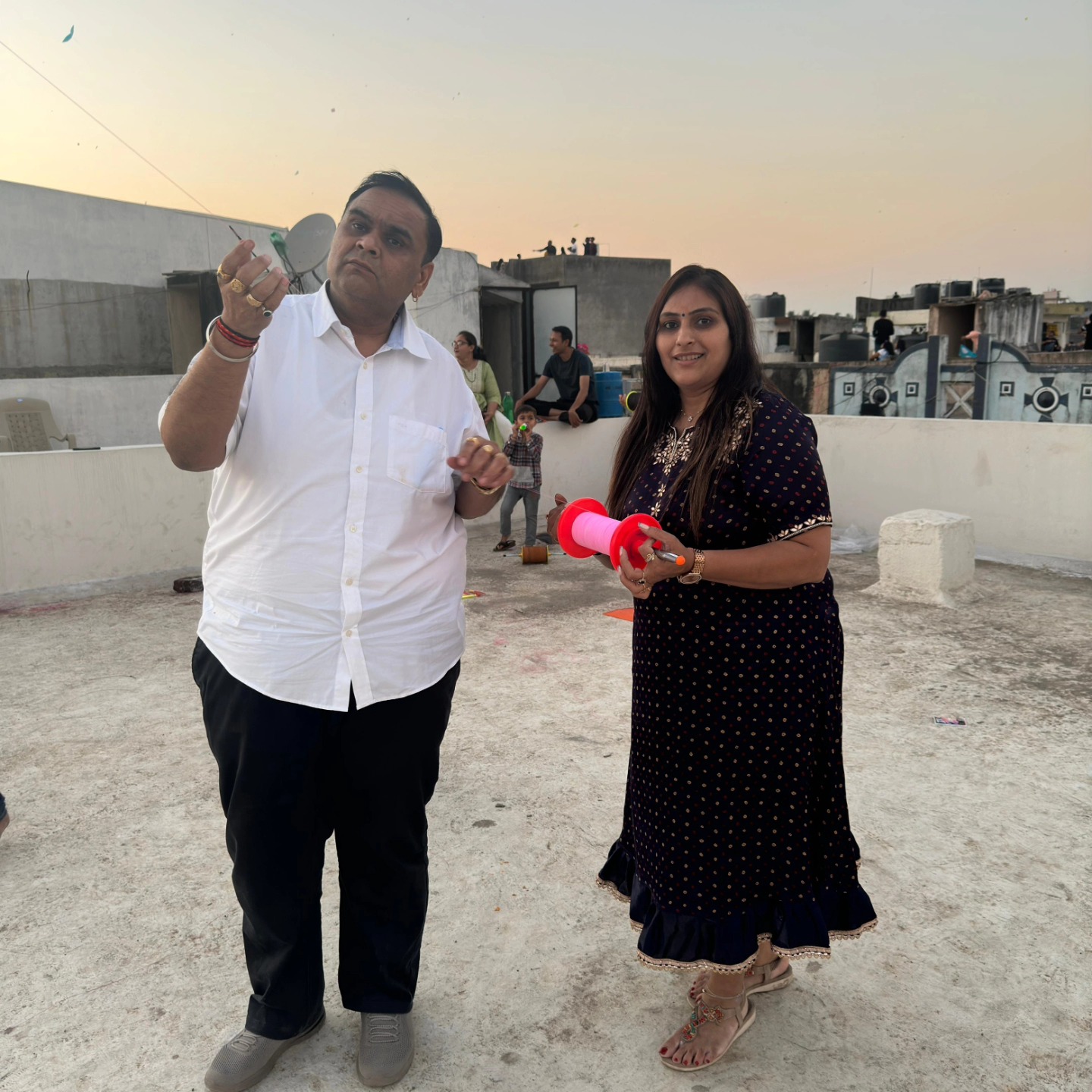 તા.૧૪/૦૧/૨૦૨૪ ઉત્તરાયણ પર્વની પરિવાર સાથે હર્ષોલ્લાસથી ઊજવણી કરી.